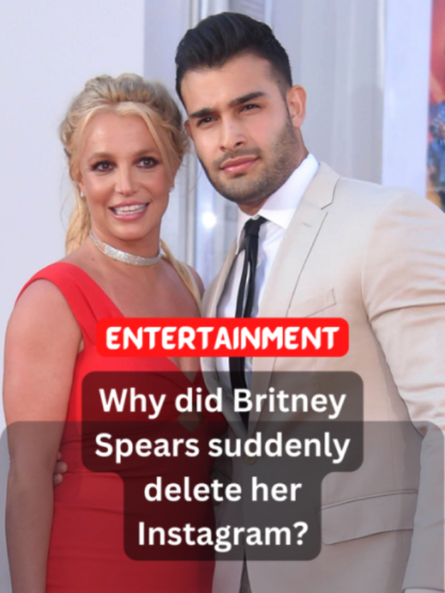 Why did Britney Spears suddenly delete her Instagram